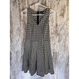 aqua size large junior flare dress